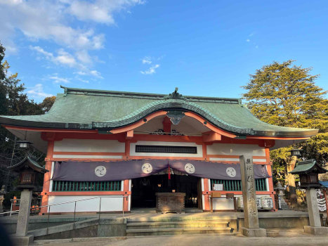 住吉神社の境内
